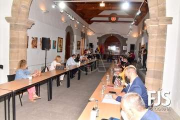 Héctor Suárez deja la Alcaldía de Telde en un Pleno sin intervención de la oposición/Francisco Javier Santana.